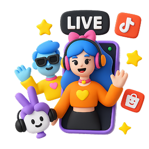 Virtual Influencer Illustration